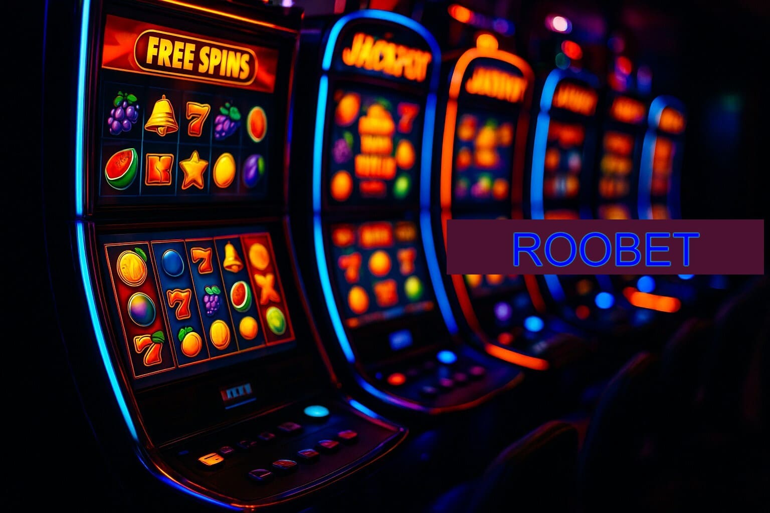 Diversos jogos de caça-níqueis